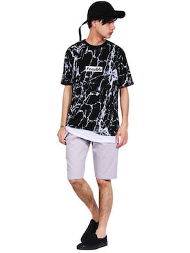 8(eight)さん（メンズ・175cm）の夏コーディネート