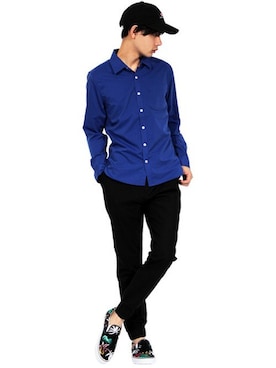 8(eight)さん（メンズ・175cm）の夏コーディネート