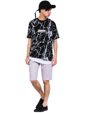 8(eight)さん（メンズ・175cm）の夏コーディネート