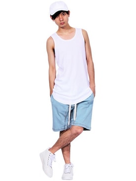 8(eight)さん（メンズ・175cm）の夏コーディネート