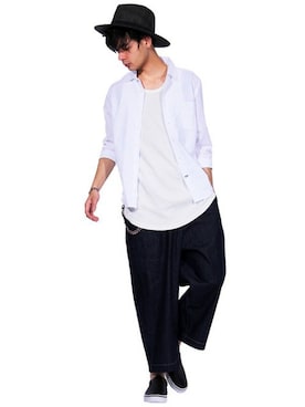 8(eight)さん(メンズ・175cm)の夏コーディネート