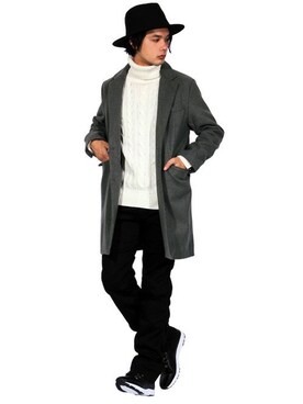 8(eight)さん（メンズ・175cm）の秋コーディネート