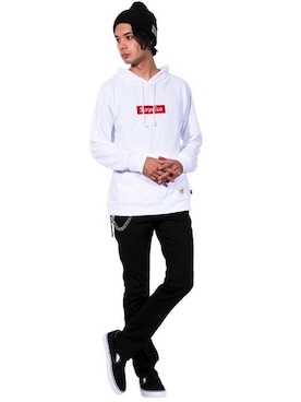 「８(eight)（エイト）のレザー ブレスレット 革 皮 バングル（バングル/リストバンド）」を使った、8(eight)さん（メンズ・175cm）の秋コーディネート