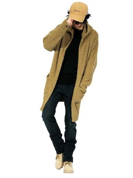 8(eight)さん（メンズ・175cm）の秋コーディネート