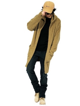 8(eight)さん(メンズ・175cm)の冬コーディネート