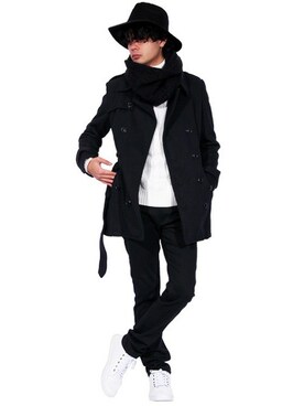 8(eight)さん（メンズ・175cm）の冬コーディネート