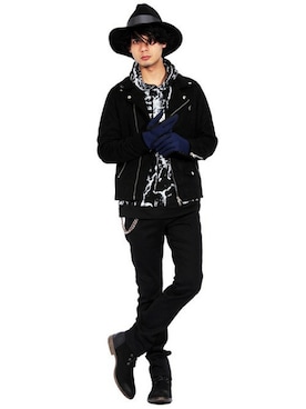 8(eight)さん（メンズ・175cm）の冬コーディネート