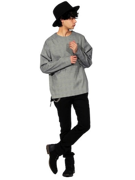 8(eight)さん（メンズ・175cm）の冬コーディネート