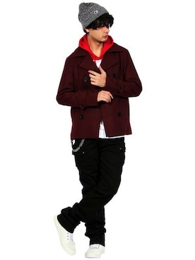 8(eight)さん（メンズ・175cm）の冬コーディネート