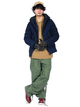 8(eight)さん(メンズ・175cm)の冬コーディネート