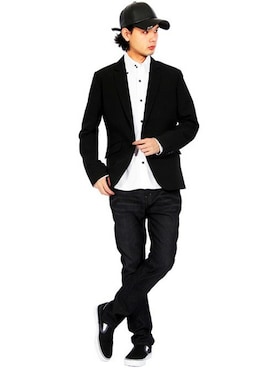 8(eight)さん(メンズ・175cm)の冬コーディネート