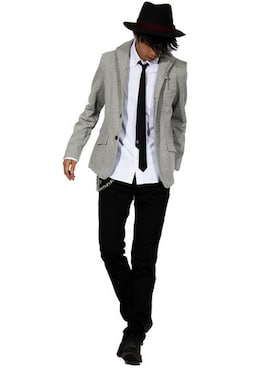 「８(eight)（エイト）のアイテム（テーラードジャケット）」を使った、8(eight)さん（メンズ・175cm）の冬コーディネート