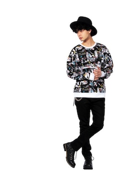 8(eight)さん（メンズ・175cm）の冬コーディネート