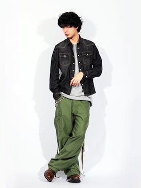 8(eight)さん(メンズ・175cm)の冬コーディネート