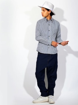 8(eight)さん(メンズ・175cm)の春コーディネート