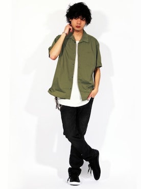 8(eight)さん（メンズ・175cm）の春コーディネート