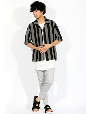 8(eight)さん（メンズ・175cm）の夏コーディネート