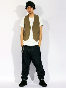 8(eight)さん（メンズ・175cm）の秋コーディネート