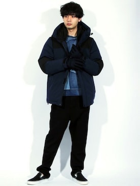 8(eight)さん(メンズ・175cm)の冬コーディネート