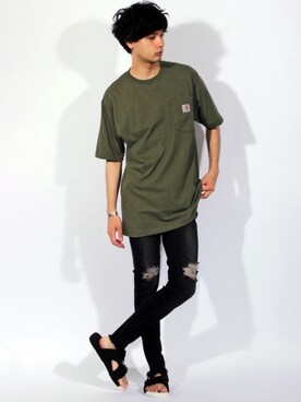 8(eight)さん（メンズ・175cm）の夏コーディネート