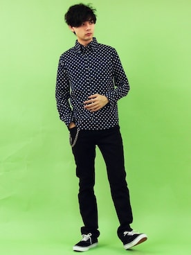 8(eight)さん（メンズ・175cm）の春コーディネート