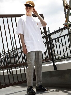 8(eight)さん（メンズ・180cm）の夏コーディネート