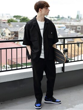 8(eight)さん(メンズ・180cm)の夏コーディネート