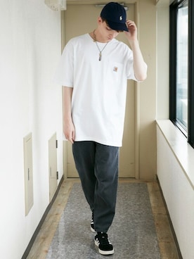 8(eight)さん（メンズ・180cm）の秋コーディネート