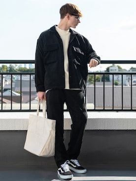 8(eight)さん（メンズ・180cm）の冬コーディネート