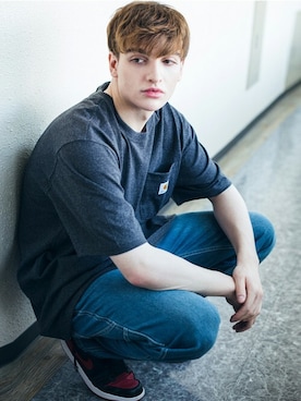 8(eight)さん（メンズ・180cm）の春コーディネート