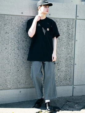 8(eight)さん（メンズ・180cm）の春コーディネート