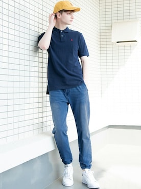 8(eight)さん（メンズ・180cm）の夏コーディネート