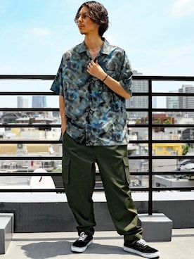 8(eight)さん（メンズ・176cm）の夏コーディネート