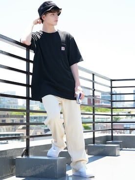 8(eight)さん（メンズ・180cm）の夏コーディネート