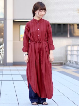 anzuさん（レディース・158cm）の夏コーディネート