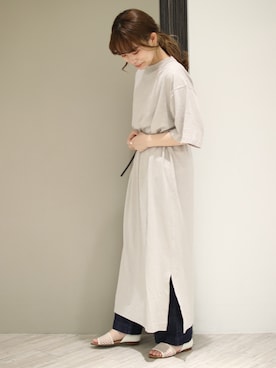 anzuさん（レディース・158cm）の春コーディネート