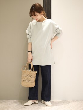 anzuさん（レディース・158cm）の春コーディネート