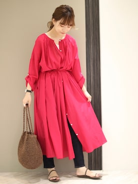 anzuさん（レディース・158cm）の春コーディネート