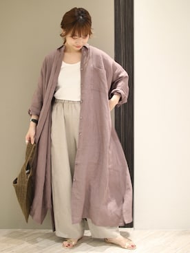 anzuさん（レディース・158cm）の夏コーディネート