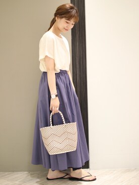 anzuさん（レディース・158cm）の夏コーディネート