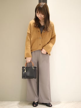 anzuさん（レディース・158cm）の秋コーディネート