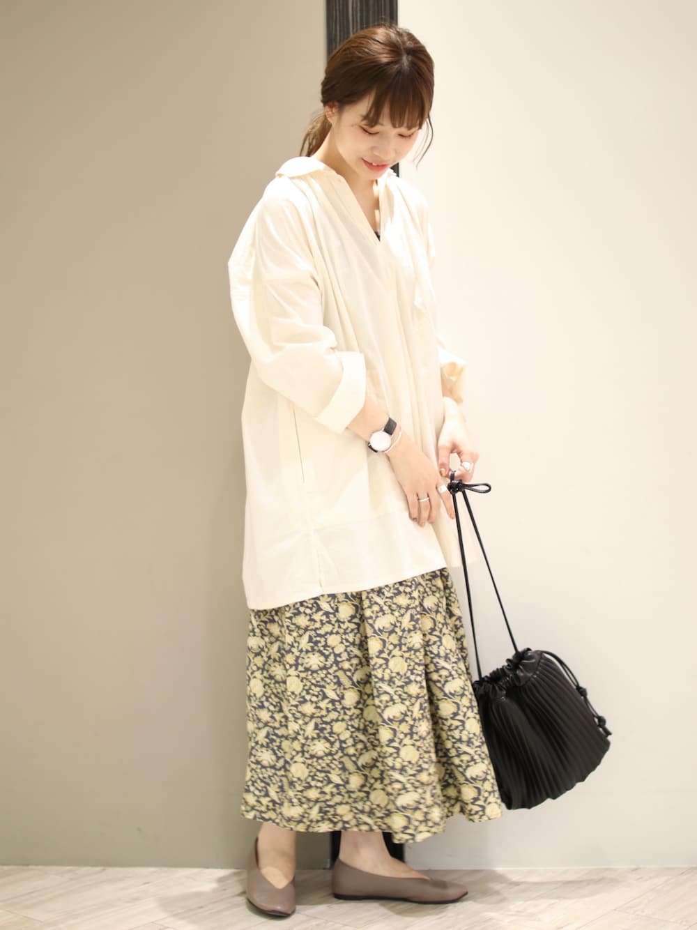 かぐれ（カグレ）の「グランパシャツチュニック（シャツ