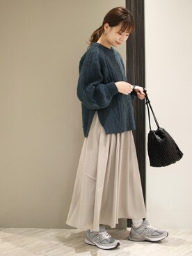 anzuさん（レディース・158cm）の冬コーディネート