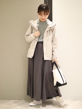 anzuさん（レディース・158cm）の冬コーディネート