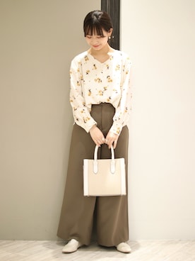 anzuさん（レディース・158cm）の春コーディネート