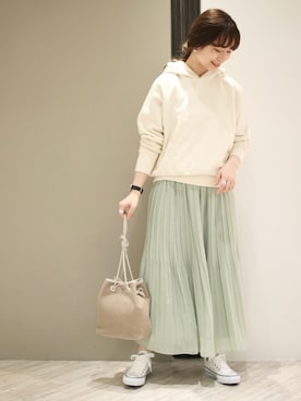 anzuさん（レディース・158cm）の春コーディネート