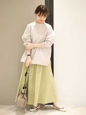 anzuさん（レディース・158cm）の春コーディネート