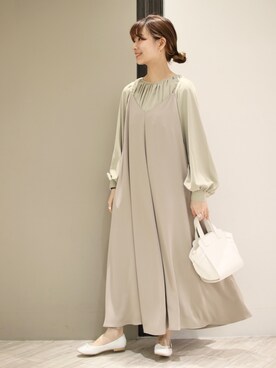 anzuさん（レディース・158cm）の春コーディネート