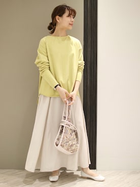 anzuさん（レディース・158cm）の春コーディネート