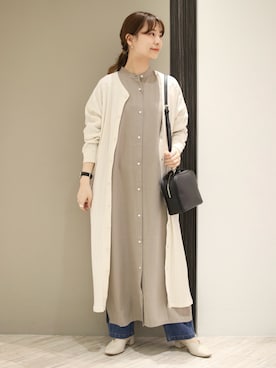 anzuさん（レディース・158cm）の春コーディネート